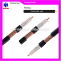 high quality from china supplier CCTV finished / semi finished coaxial cable RG6 / rg59 / rg11